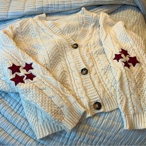 COPY - Red Tv Cardigan